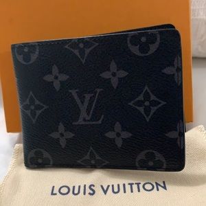 Authentic Louis Vuitton Monogram Eclipse Canvas